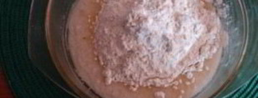 дрожжевое тесто на кефире для пирога. Шаг 4