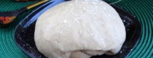 дрожжевое тесто на кефире для пирога. Шаг 8