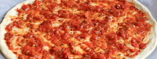 дрожжевое тесто на кефире для пиццы. Шаг 15