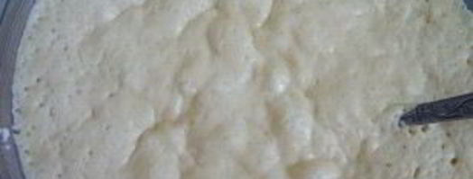 дрожжевое тесто на молоке. Шаг 3