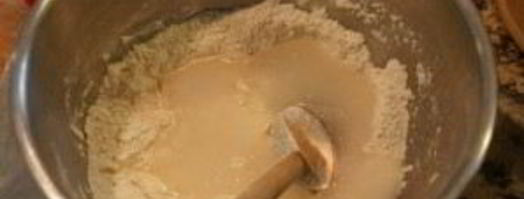 дрожжевое тесто на воде. Шаг 3