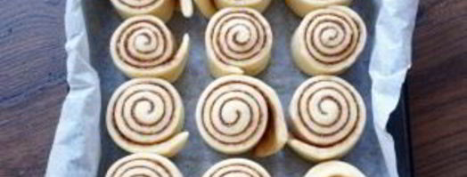 дрожжевое тесто с корицей. Шаг 9