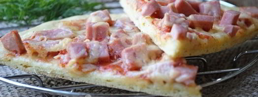 мягкое тесто для пиццы без дрожжей. Шаг 12