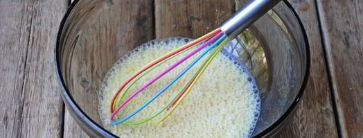 мягкое тесто для пиццы без дрожжей. Шаг 4