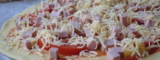 мягкое тесто для пиццы без дрожжей. Шаг 11