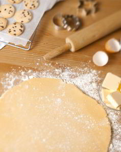 Песочное тесто с творогом