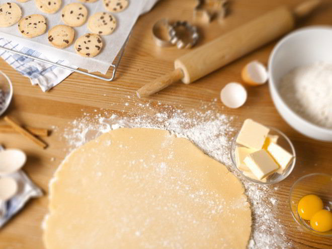 Рецепт песочного теста с творогом