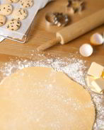 Песочное тесто с творогом