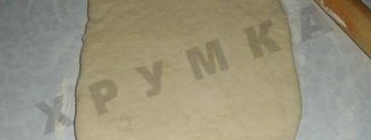 пресное тесто для пирожков и ватрушек на кефире без дрожжей. Шаг 7