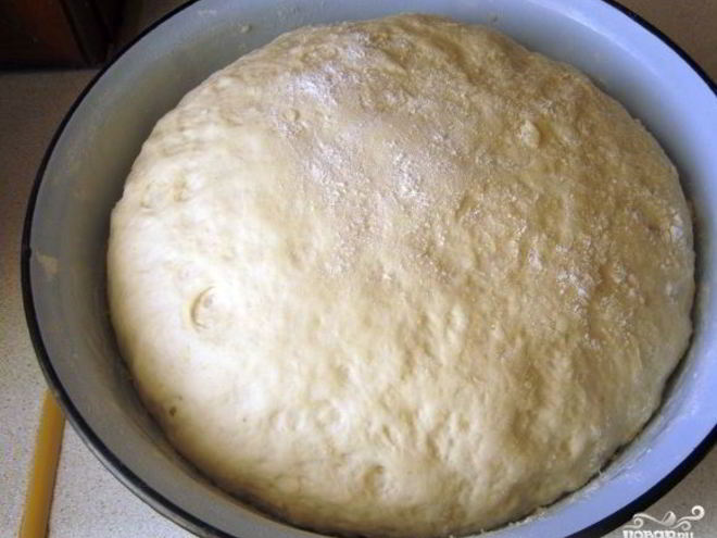 Рецепт простого теста для пиццы