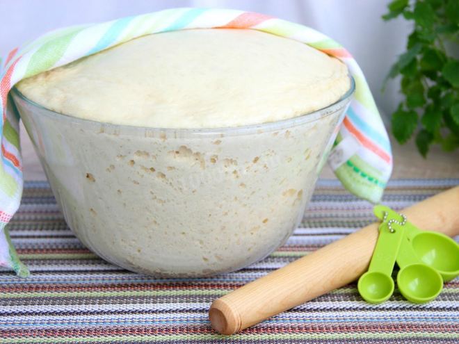 Рецепт пышного теста для пирожков на опаре в духовке универсальное