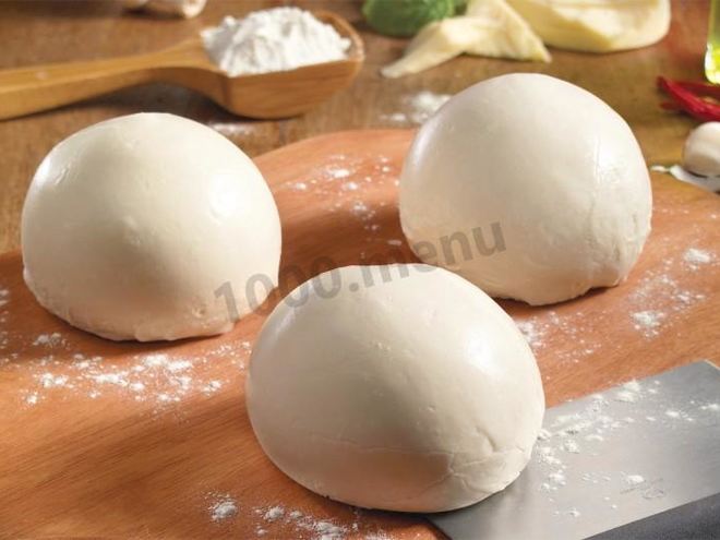 Рецепт пышного теста для пиццы просто