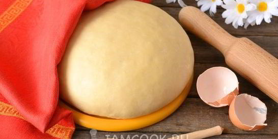 Сдобное дрожжевое тесто для пирогов в духовке