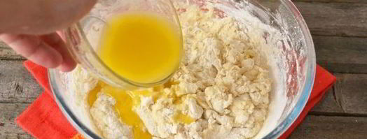 сдобное дрожжевое тесто для пирогов в духовке. Шаг 13