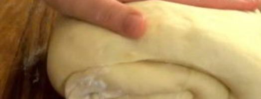 сдобное дрожжевое тесто на сметане. Шаг 4