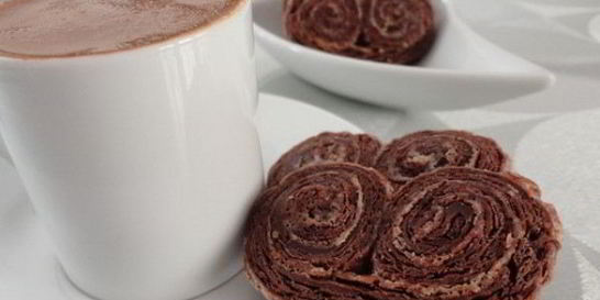 Шоколадное слоеное тесто