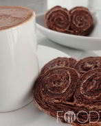 Шоколадное слоеное тесто