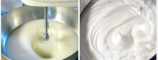 шоколадное тесто на белках. Шаг 3