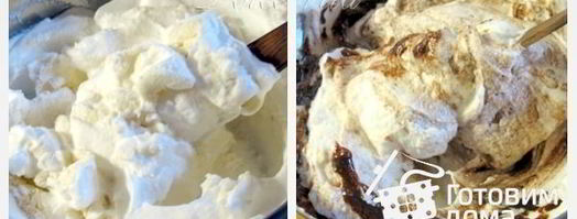 шоколадное тесто на белках. Шаг 5