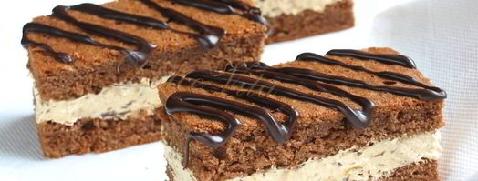 шоколадное тесто на белках. Шаг 8