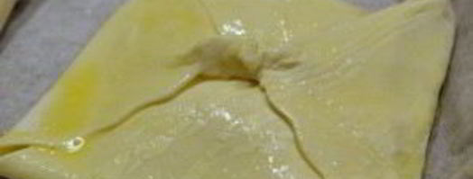 слоеное бездрожжевое тесто с творогом. Шаг 5