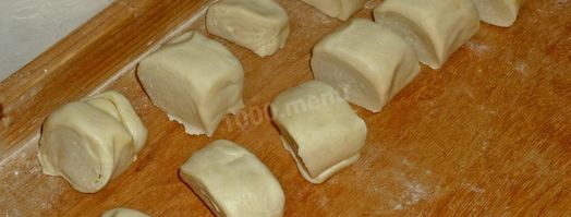 слоеное дрожжевое тесто с яблоками. Шаг 12