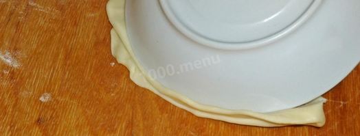 слоеное дрожжевое тесто с яблоками. Шаг 17