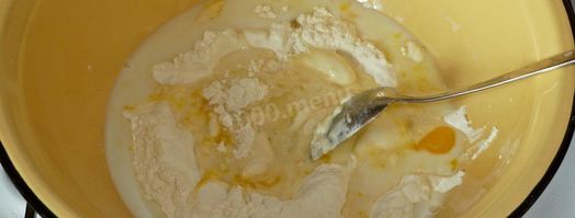 слоеное дрожжевое тесто с яблоками. Шаг 3