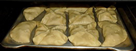 слоеное дрожжевое тесто с яблоками. Шаг 21