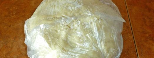 слоеное дрожжевое тесто с яблоками. Шаг 5