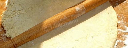 слоеное дрожжевое тесто с яблоками. Шаг 6