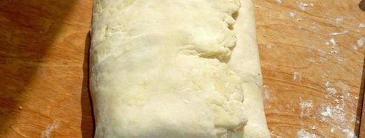 слоеное дрожжевое тесто с яблоками. Шаг 8