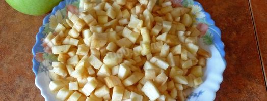 слоеное дрожжевое тесто с яблоками. Шаг 9