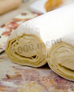 Слоеное тесто для самсы просто и быстро