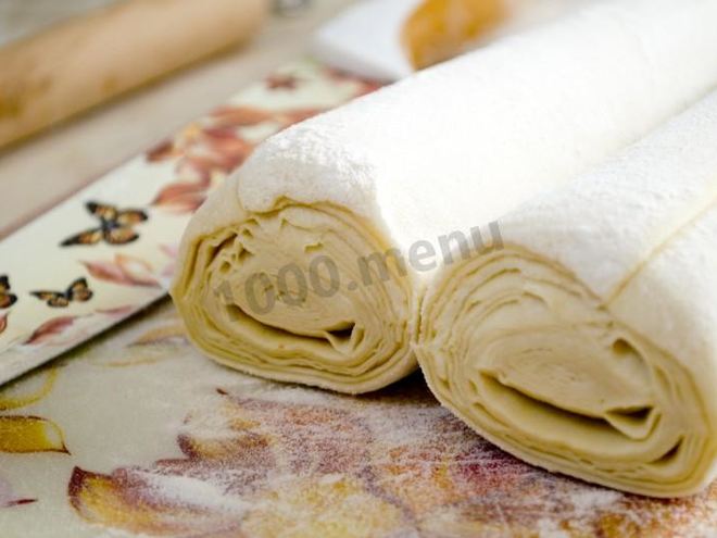 Рецепт слоеного теста для самсы просто и быстро