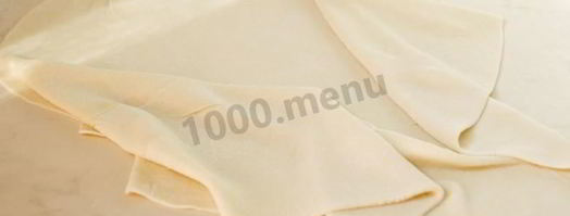 слоеное тесто для самсы просто и быстро. Шаг 7