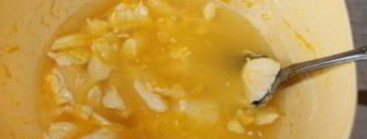 слоеное тесто на сковороде. Шаг 2