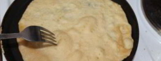 слоеное тесто на сковороде. Шаг 5