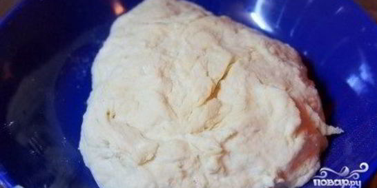 Тесто без дрожжей и яиц
