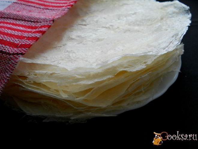 Рецепт теста брик