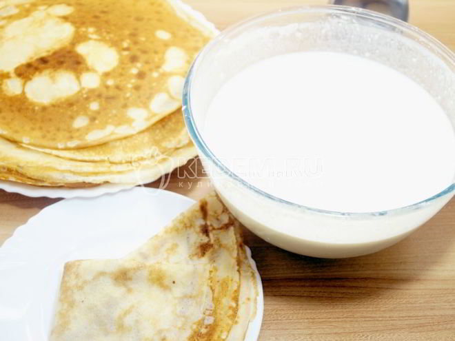 Рецепт теста для блинов на молоке