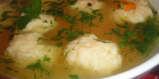 Тесто для клецек