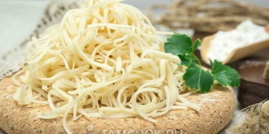 Тесто для лапши на воде