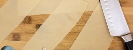 тесто для лапши на воде. Шаг 14