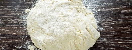 тесто для осетинского пирога на кефире. Шаг 10