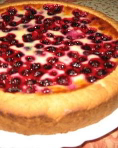 Тесто для пирога с ягодами