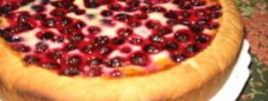 тесто для пирога с ягодами. Шаг 4