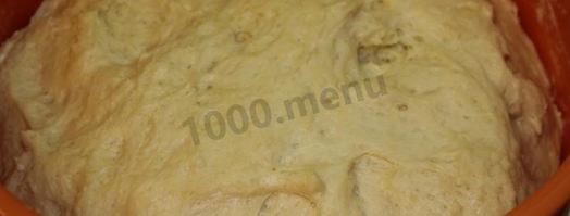 тесто для пирожков плюшек и булочек. Шаг 5