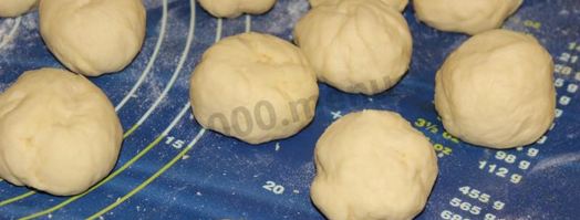 тесто для пирожков плюшек и булочек. Шаг 7