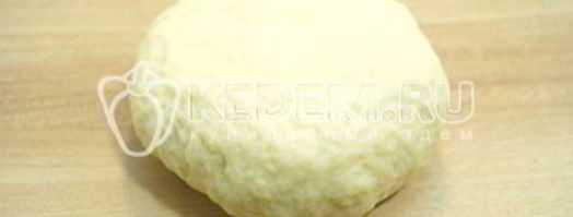 тесто для пиццы без дрожжей. Шаг 4